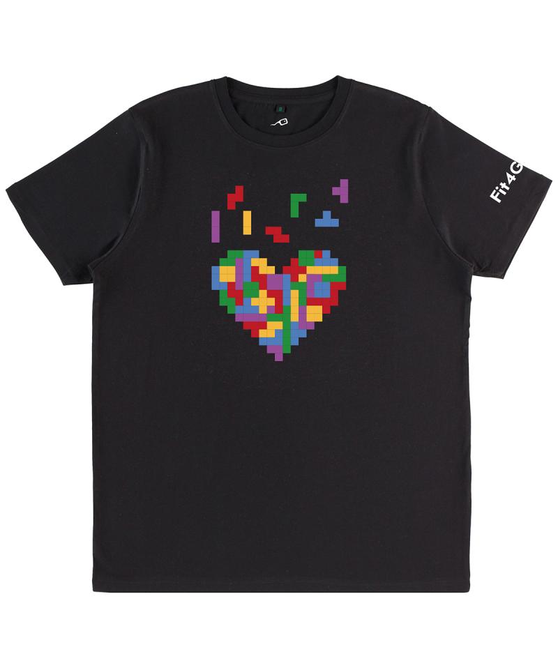 Cuore Tetris - T-Shirt Tetris