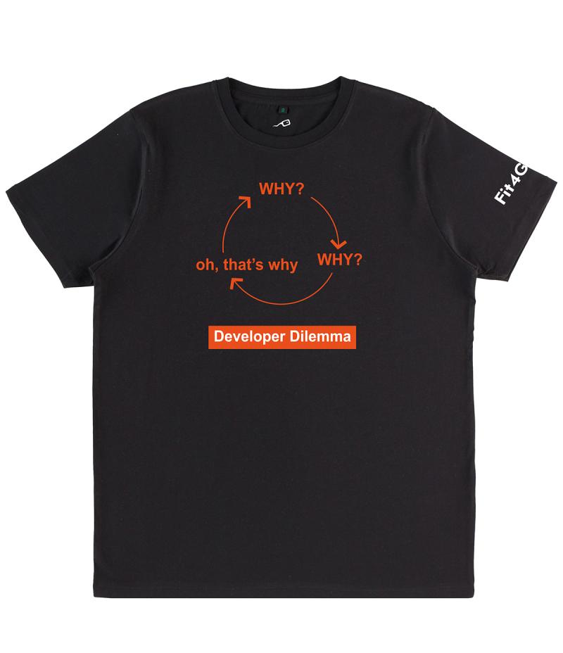 T-Shirt Nerd Developer Dilemma 