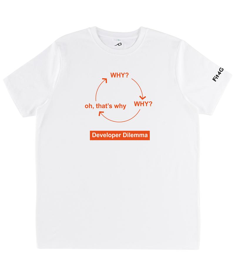 T-Shirt Nerd Developer Dilemma 
