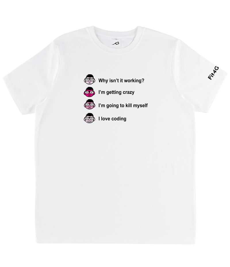 I Love Coding - Developer T-Shirt