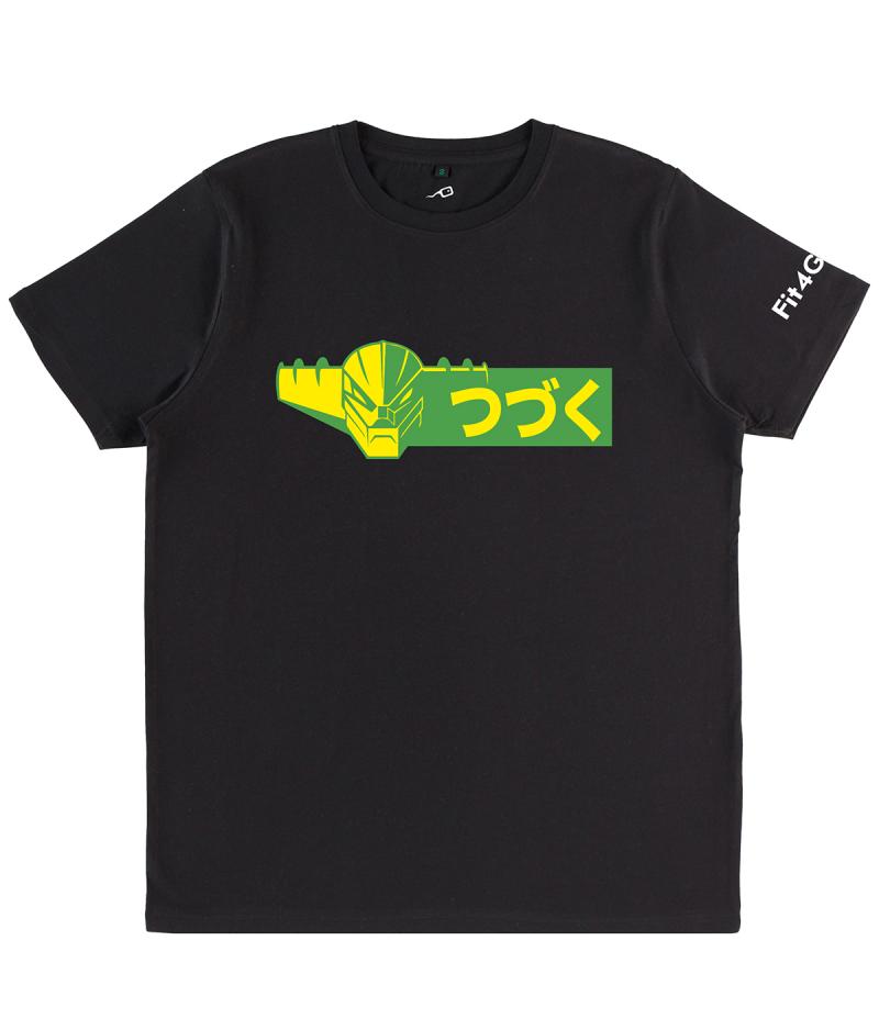 T-Shirt Jeeg Robot nera