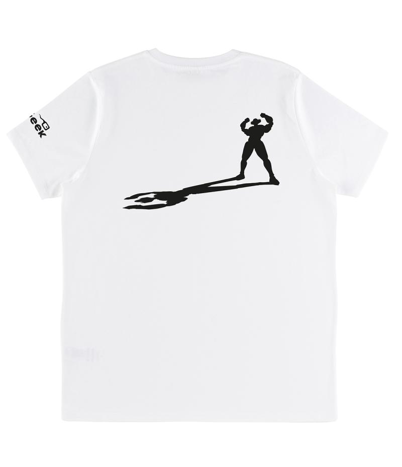 T-Shirt Jeeg Robot Ombra bianca