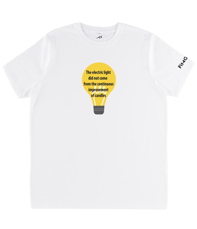 T-Shirt The Electric Light bianca